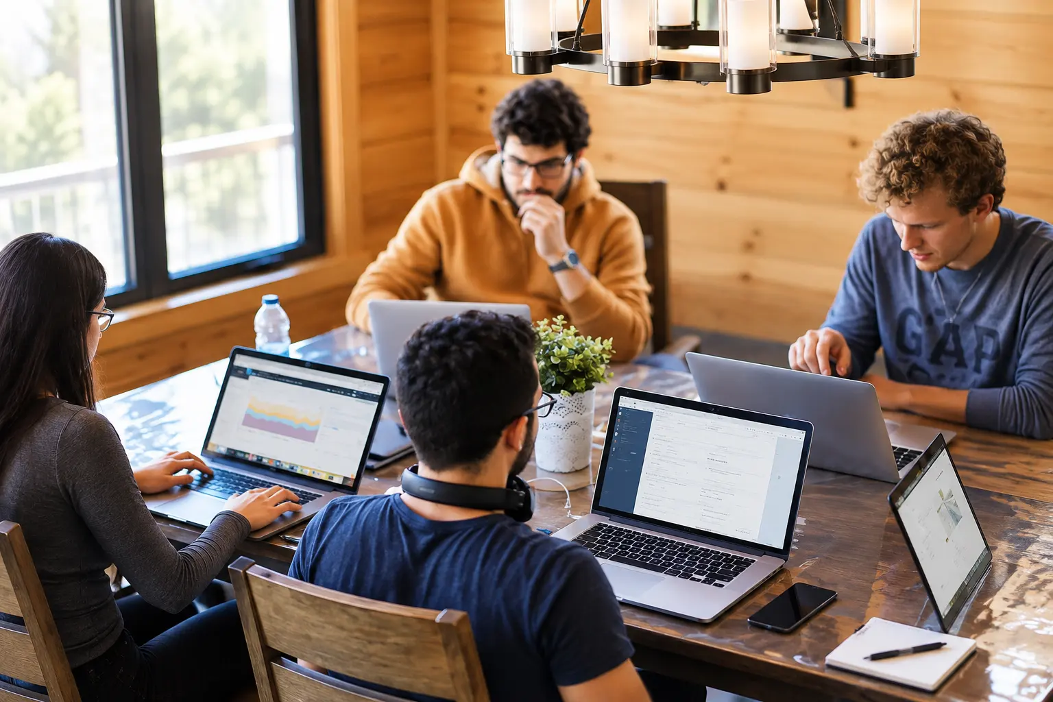 Business24Hub digital marketing team working on a client's growth strategy